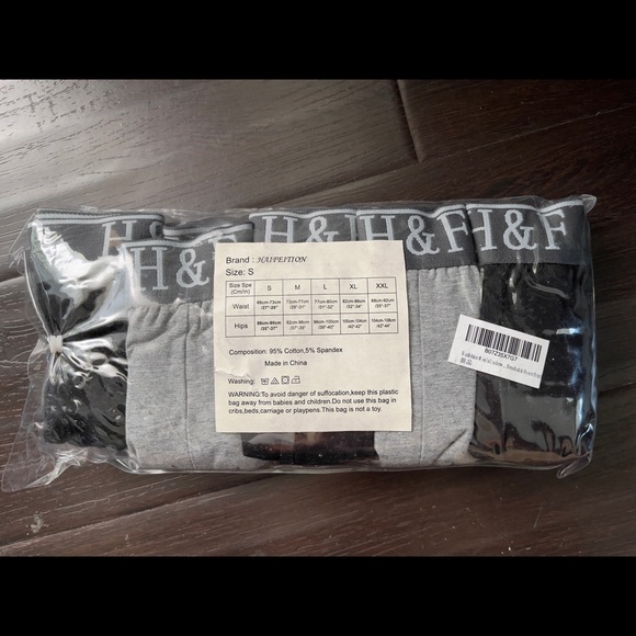 Bundle 2 set Haifeition Men's Underwear Boxer Briefs Cotton - 5 pk - Picture 8 of 8